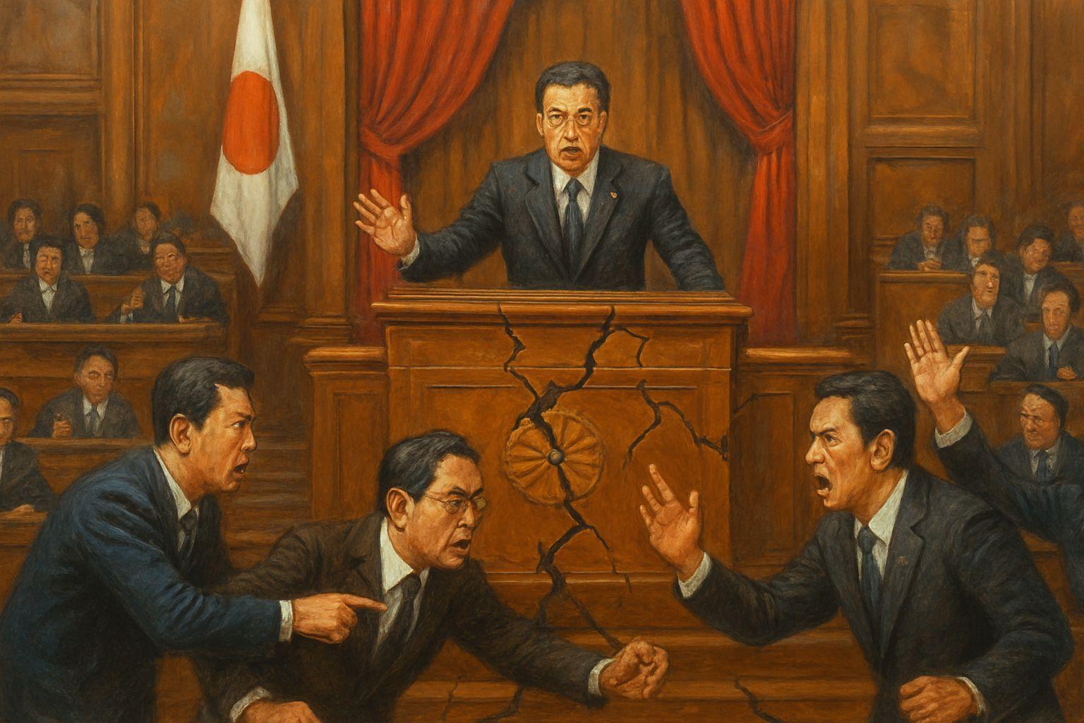 ⚙️ 일본 정치의 불안정성과 외교적 횡보의 위험성