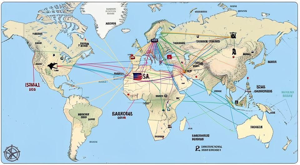🏛️ 유대인 네트워크와 글로벌 안보 시장 장악