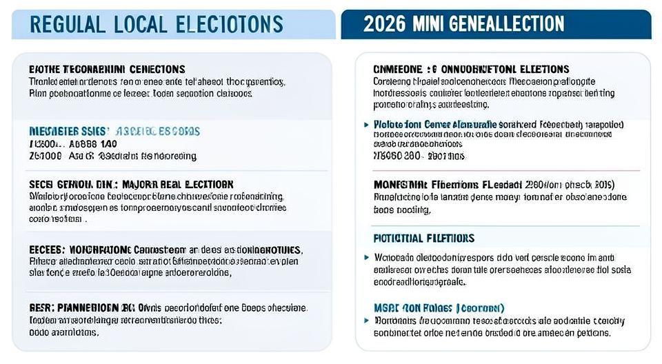 💰 2026년 선거만의 특수성: 미니 총선급 확대