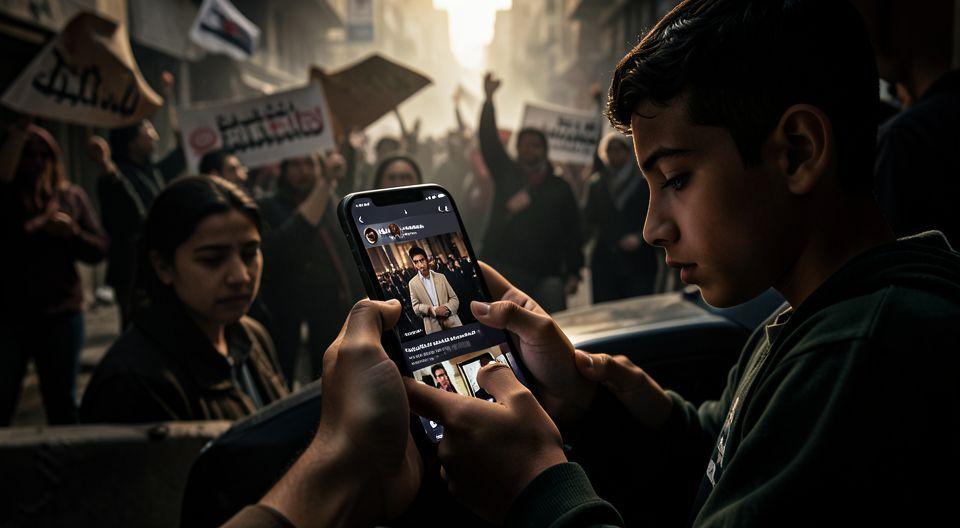 💡 이란 사례: 소셜미디어와 정치경제적 불만의 상관관계