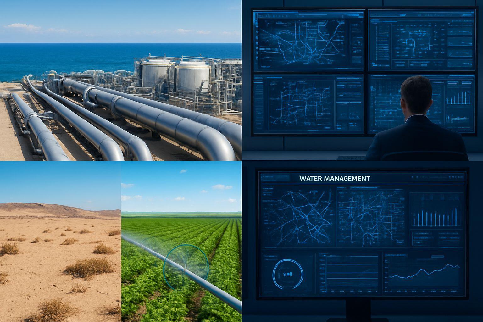 ⚙️ 이스라엘의 기술적 우위: 사이버 전쟁과 담수화 기술