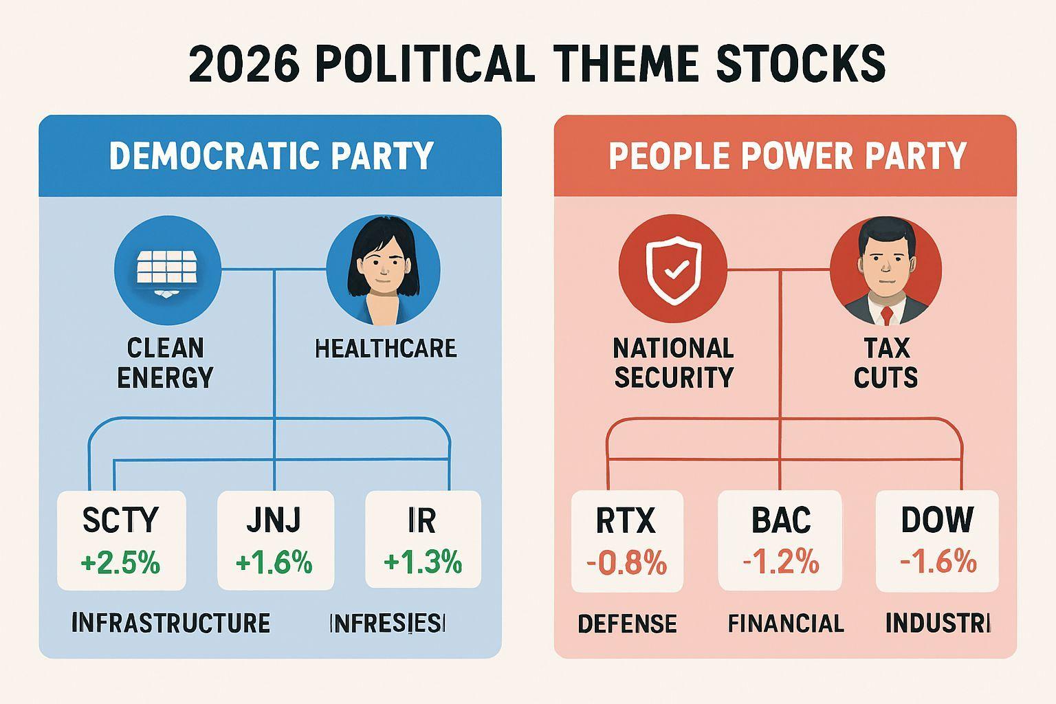 💰 2026년 현시점 정치 테마주 총정리