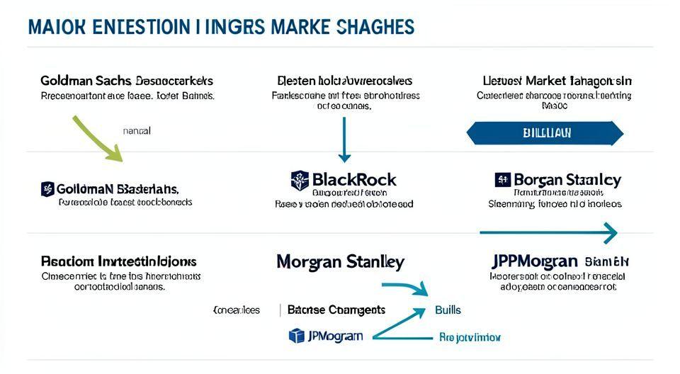💡 기관들의 태세 전환: 골드만삭스부터 블랙락까지