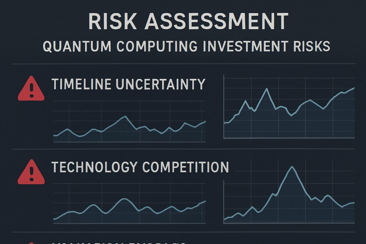 ⚠️ 양자 컴퓨팅 투자 시 고려해야 할 리스크 요소