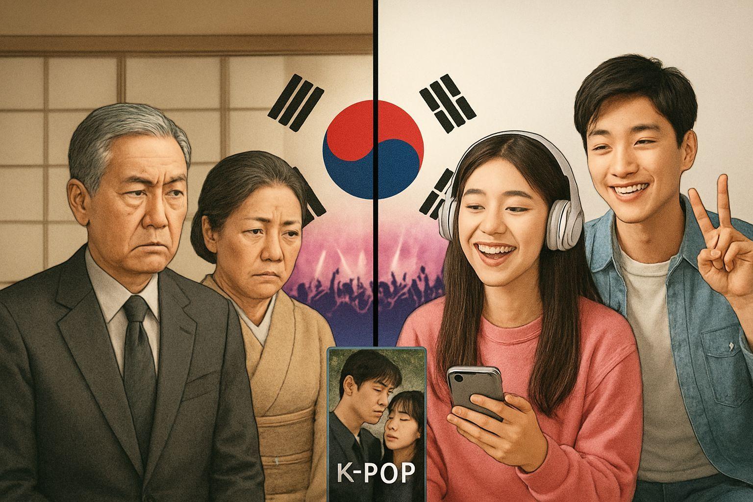 🔍 일본 기성세대 vs 젊은세대의 한국 인식 차이