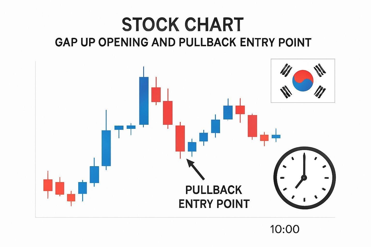 ⏰ 다음날 진입 타이밍: 갭상승과 눌림목