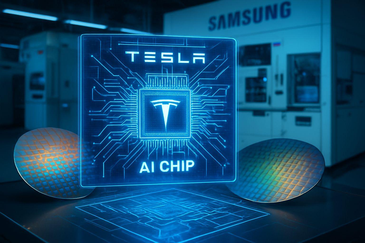📈 테슬라 AI6 칩과 삼성 파운드리의 새로운 기회