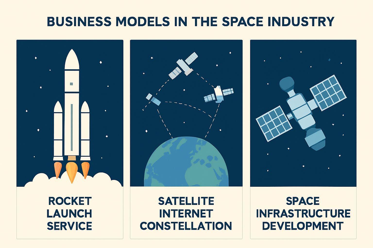 📡 우주 산업의 3대 비즈니스 모델 분석