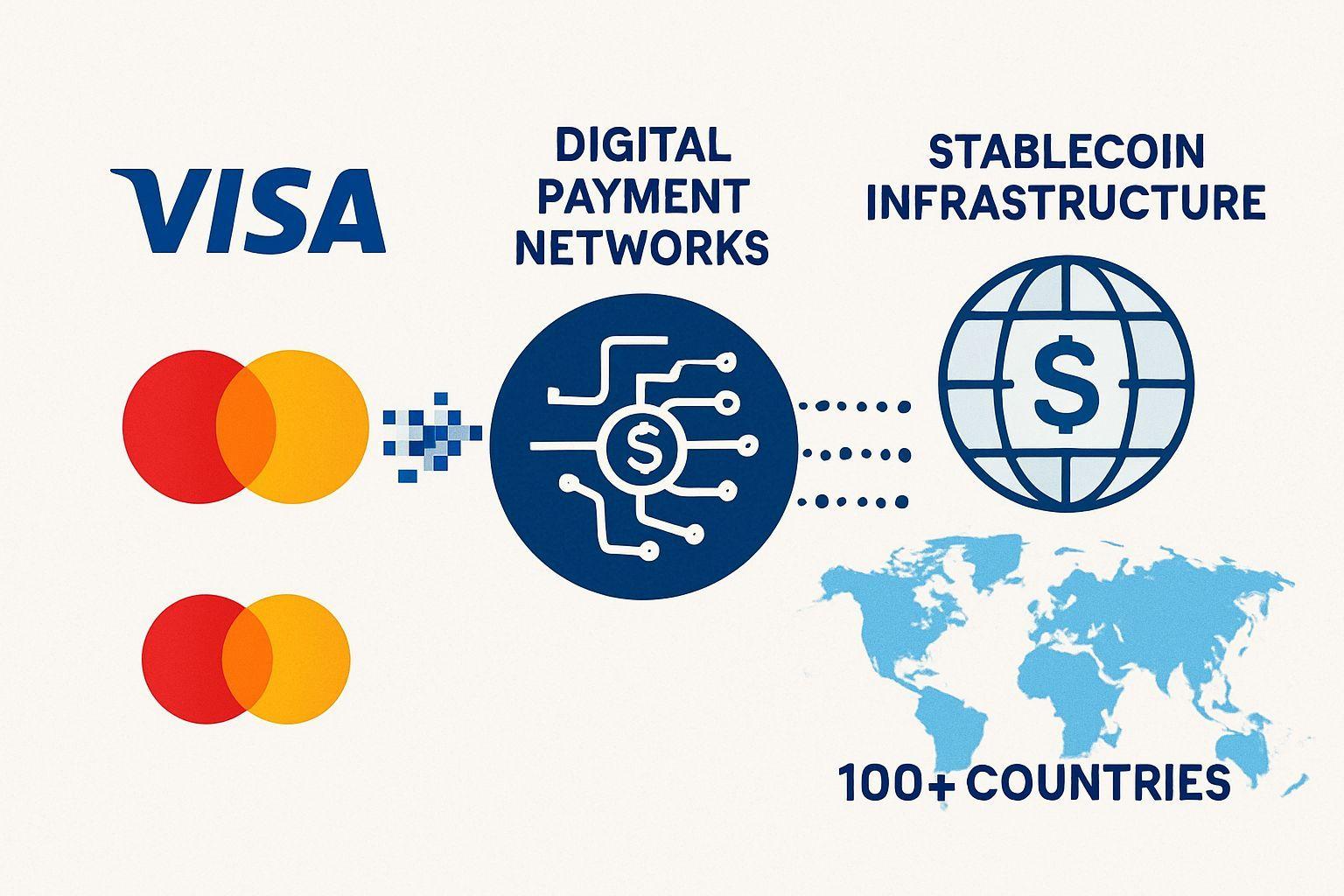 💳 글로벌 결제 공룡들의 코인 인프라 전쟁