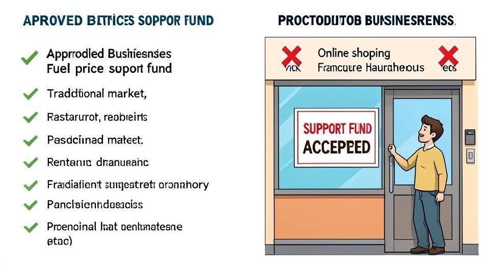 ⚙️ 고유가 피해지원금 사용 가능 업종 및 전략적 접근법