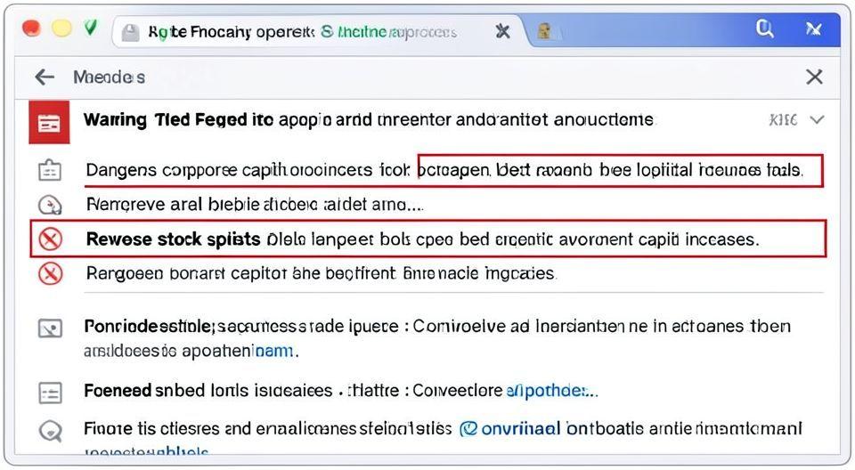 ⚠️ 무조건 피해야 할 악재 공시 5가지