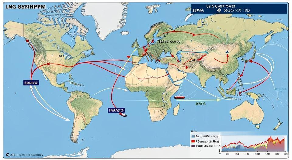 📈 글로벌 LNG 공급 지도 재편, 미국이 채우는 빈자리