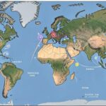 World map with energy symbols and geopolitical tension, highlighting strategic resource importance.